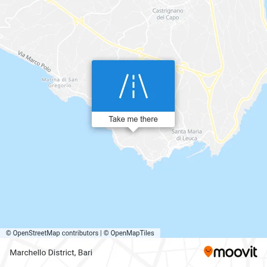 Marchello District map