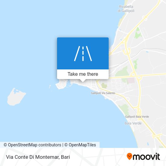 Via Conte Di Montemar map