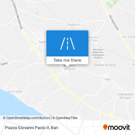 Piazza Giovanni Paolo II map