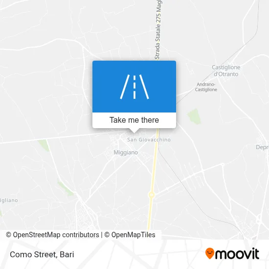 Como Street map