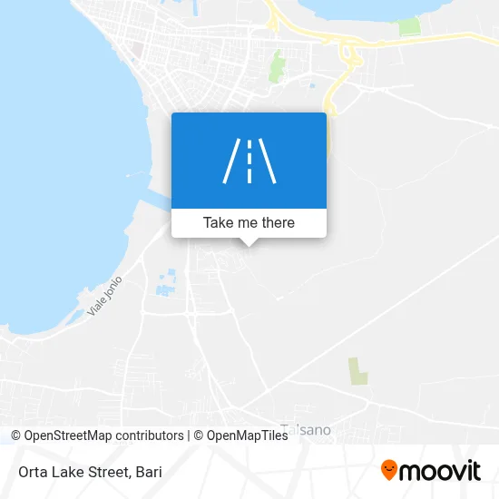 Orta Lake Street map