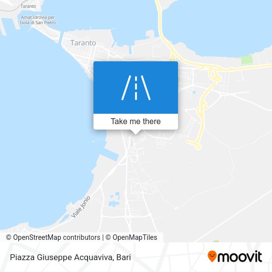 Piazza Giuseppe Acquaviva map