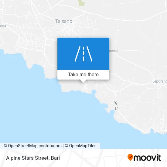 Alpine Stars Street map