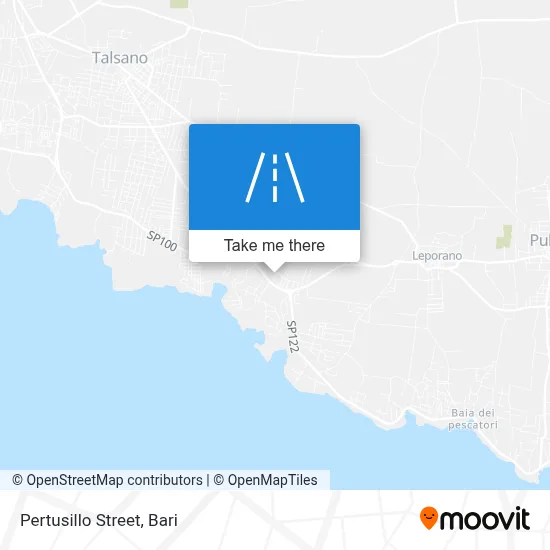 Pertusillo Street map