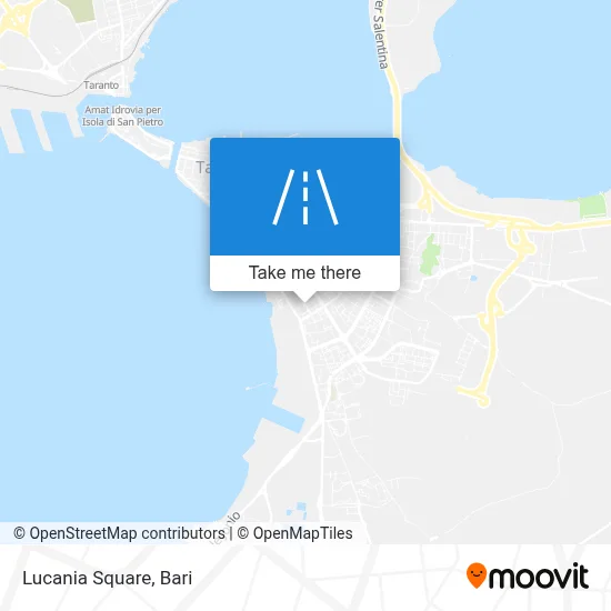 Lucania Square map