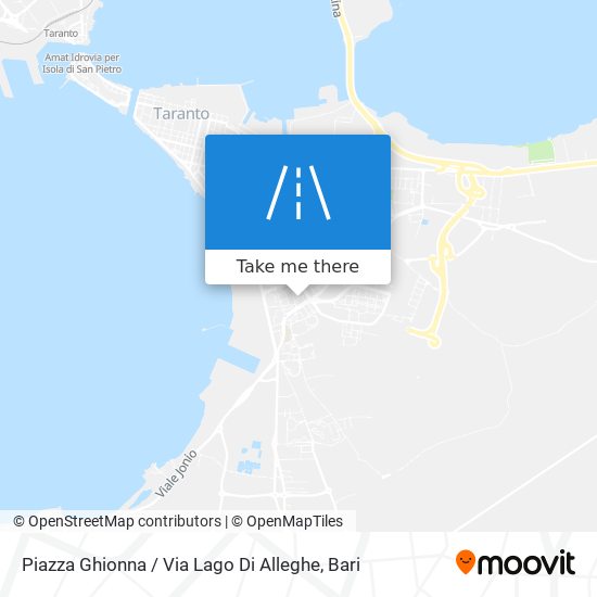 Piazza Ghionna / Via Lago Di Alleghe map