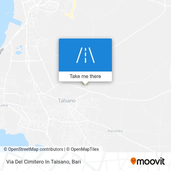 Via Del Cimitero In Talsano map