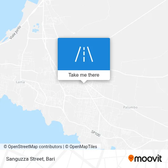 Sanguzza Street map