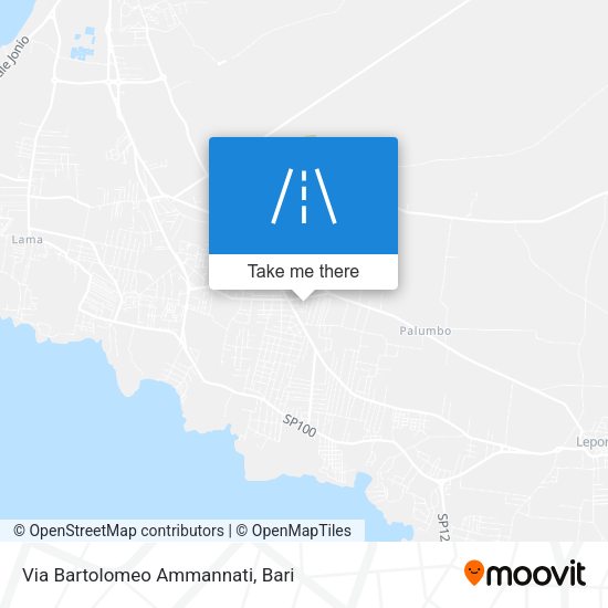 Via Bartolomeo Ammannati map