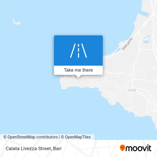 Calata Livezza Street map