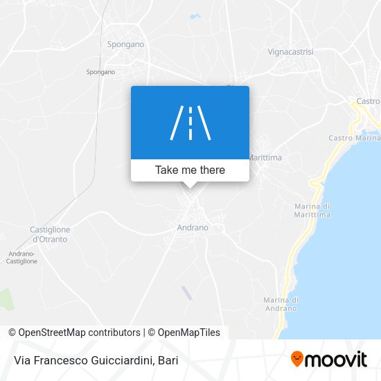 Via Francesco Guicciardini map