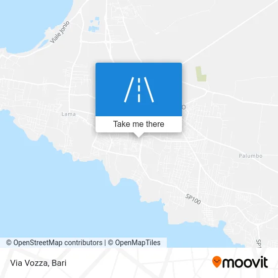 Vozza Street map