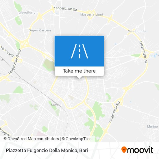 Piazzetta Fulgenzio Della Monica map