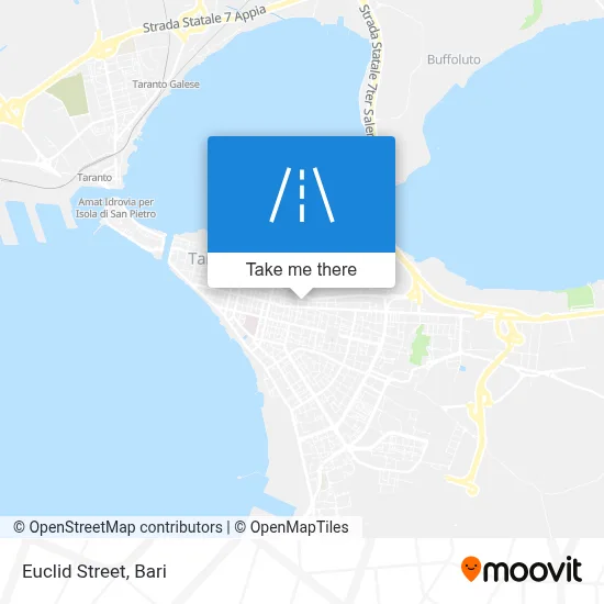 Euclid Street map