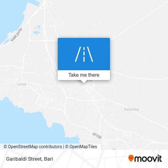 Garibaldi Street map