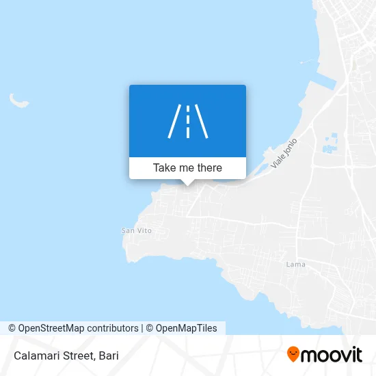 Calamari Street map