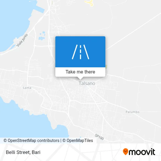 Belli Street map
