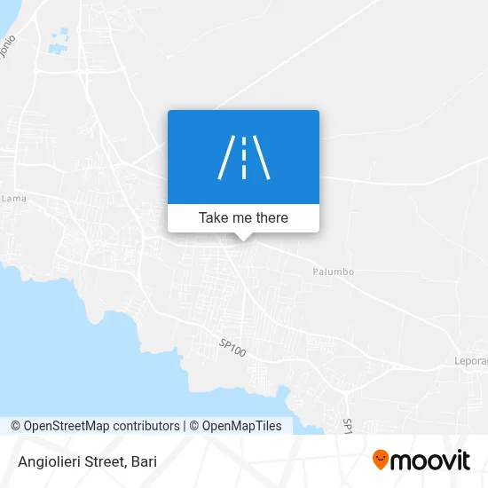 Angiolieri Street map