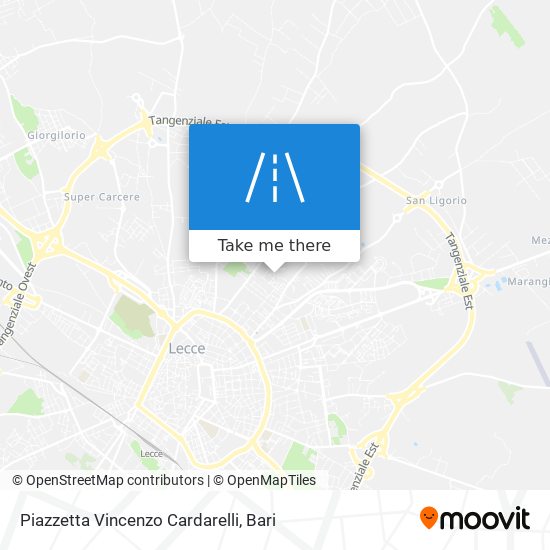 Piazzetta Vincenzo Cardarelli map