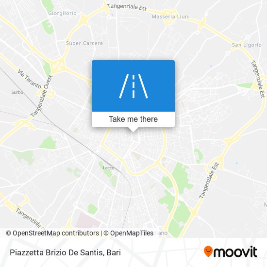Piazzetta Brizio De Santis map