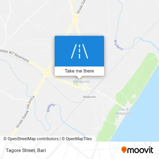 Tagore Street map