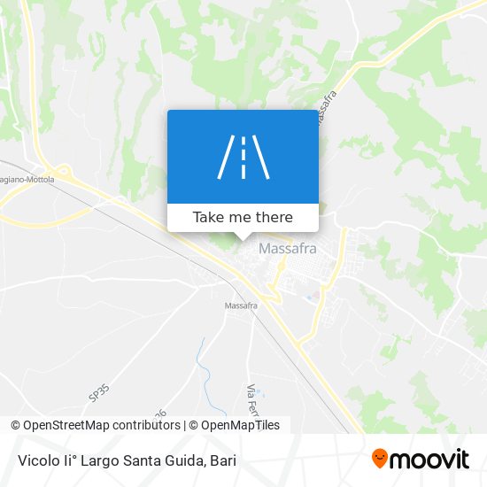 Vicolo Ii° Largo Santa Guida map