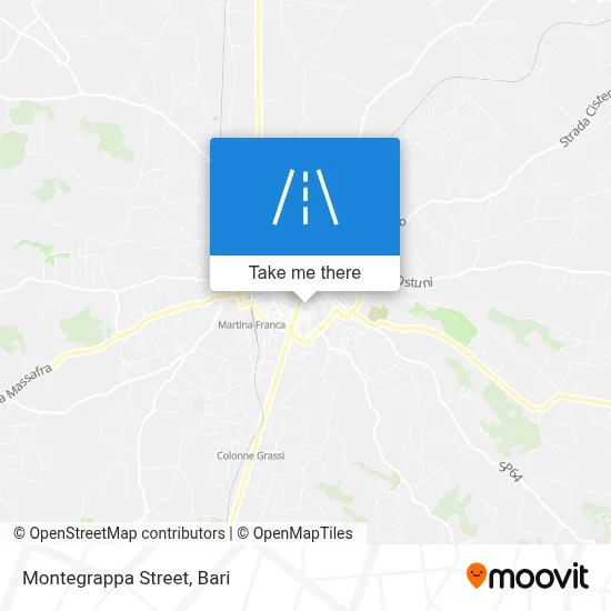 Montegrappa Street map