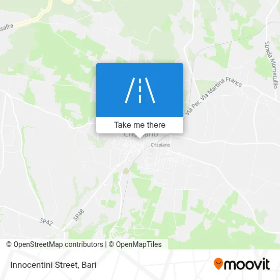 Innocentini Street map