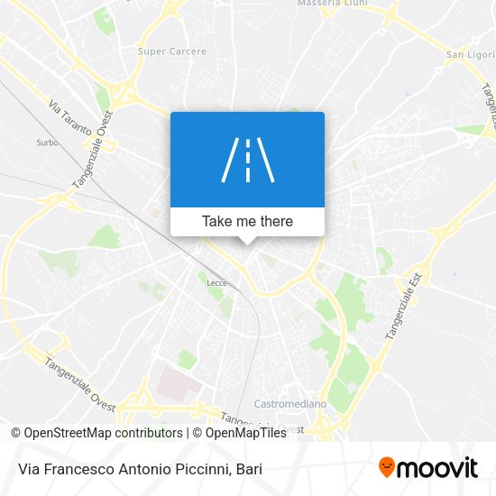 Via Francesco Antonio Piccinni map
