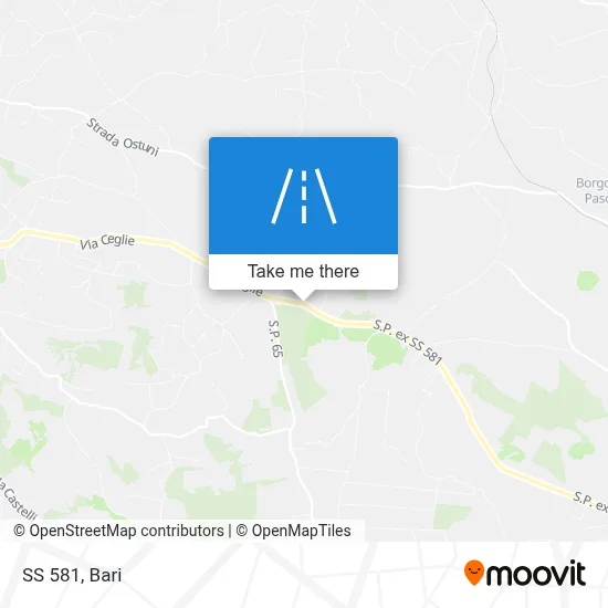 SS 581 map