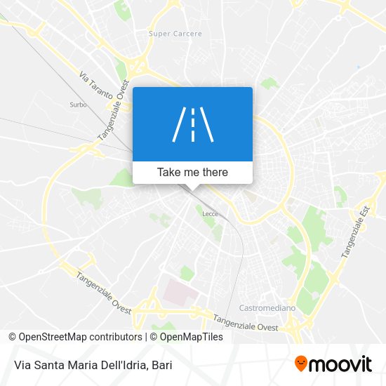 Via Santa Maria Dell'Idria map