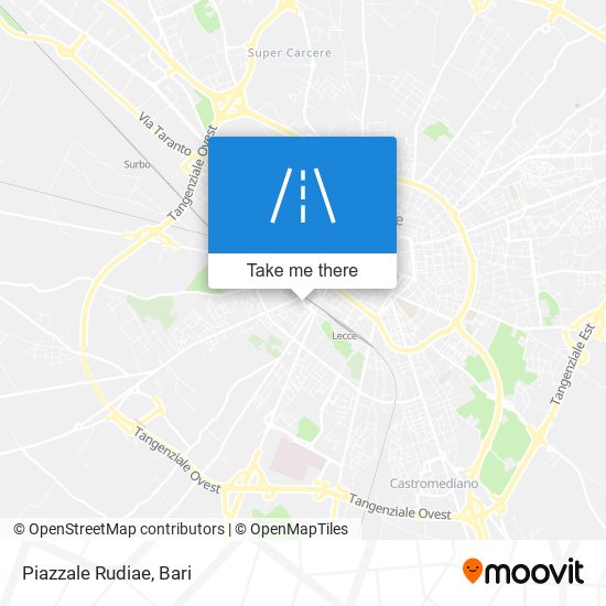 Piazzale Rudiae map