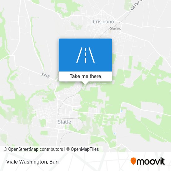 Viale Washington map