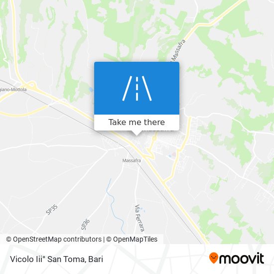 Vicolo Iii° San Toma map