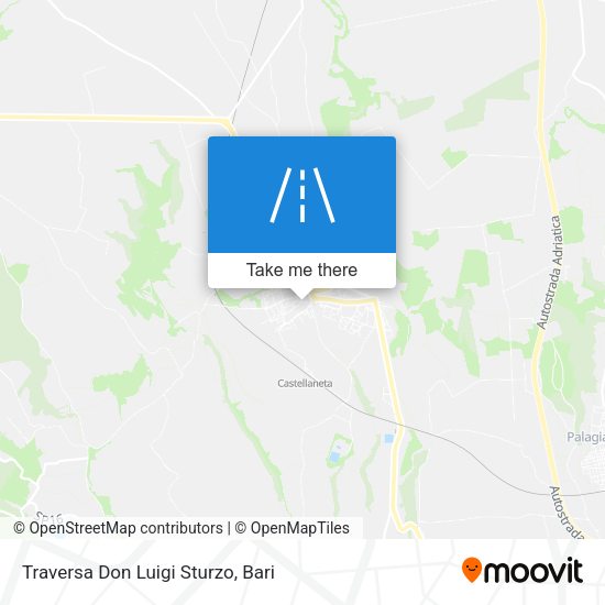 Traversa Don Luigi Sturzo map