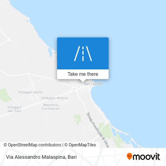 Via Alessandro Malaspina map