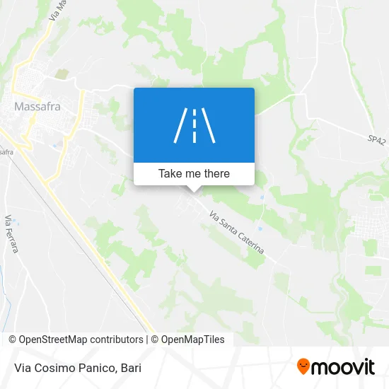 Cosimo Panico Street map