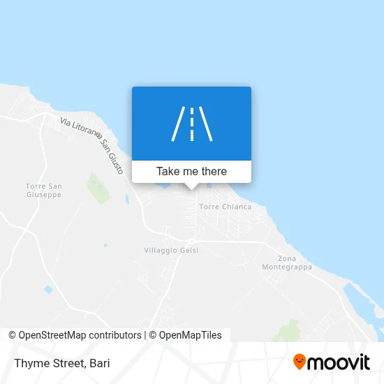 Thyme Street map