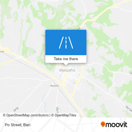 Po Street map