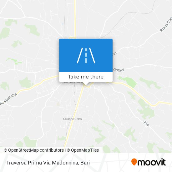 Traversa Prima Via Madonnina map