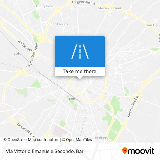 Via Vittorio Emanuele Secondo map