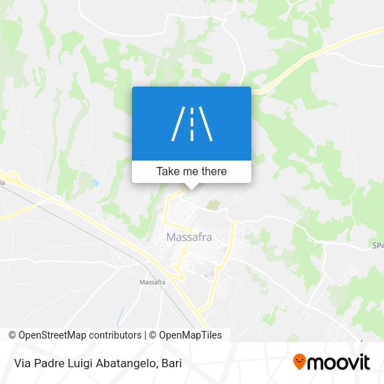Via Padre Luigi Abatangelo map