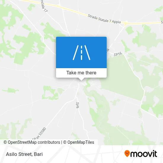 Asilo Street map
