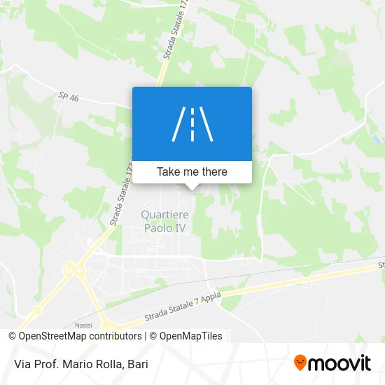 Prof. Mario Rolla Street map