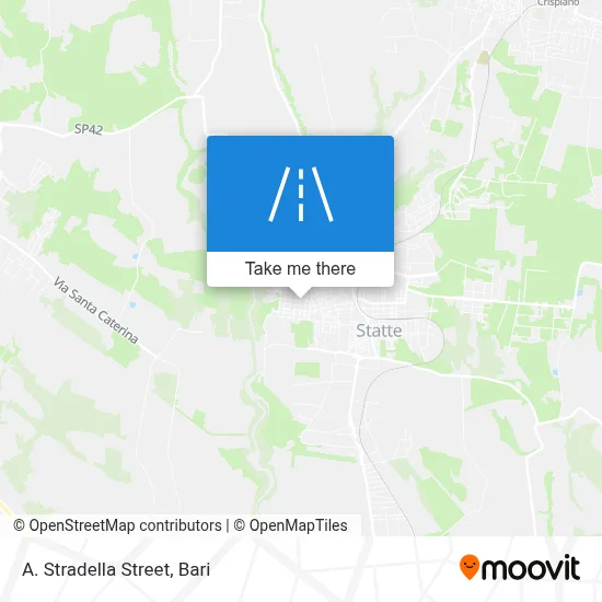 A. Stradella Street map