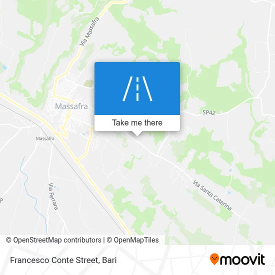 Francesco Conte Street map