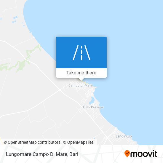 Lungomare Campo Di Mare map