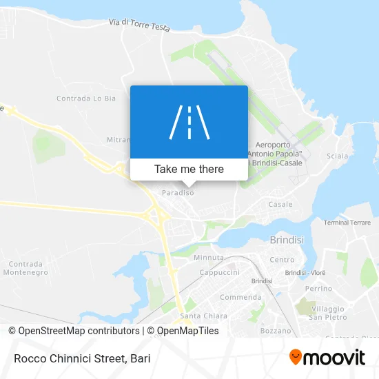 Rocco Chinnici Street map