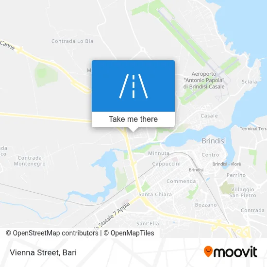 Vienna Street map