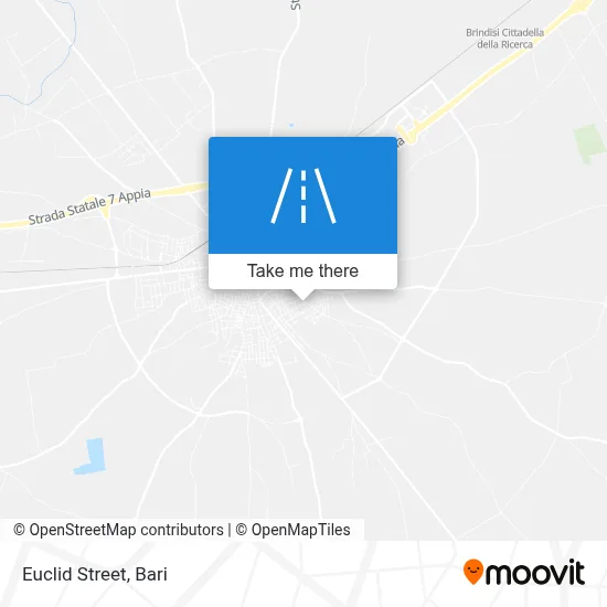 Euclid Street map